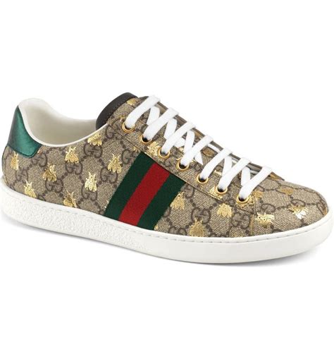 sneakers gucci bee|Gucci new ace sneakers women's.